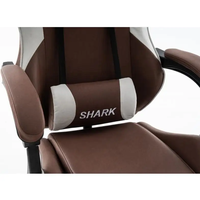 כיסא גיימינג לנוער דגם שארק Shark חום