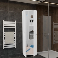 ארון שרות עם מקום אחסון למגב/מטאטא ודלי דגם אביעד AVIAD