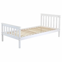 מיטת יחיד לילדים ונוער מעץ מלא 90×190 דגם פרוספר PROSPER