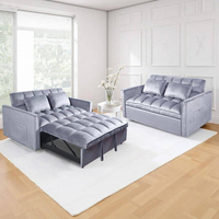 ספה נפתחת למיטה Ravenna רוונה אפור בהיר