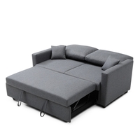 ספה דו מושבית נפתחת למיטה זוגית דגם אריטה ARITA אפור