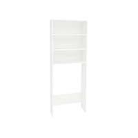 ארון שירות למכונת הכביסה עם מדפים דגם אלקטריק לבן