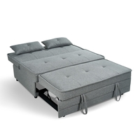 ספה דו מושבית נפתחת למיטה זוגית דגם סטורו SATORO אפור