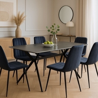 פינת אוכל מקרמיקה דגם טוסקנה 140X80 ס