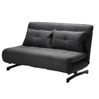 ספת אירוח נפתחת למיטה זוגית דגם דאבינו DEVINO אפור כהה