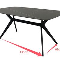 פינת אוכל מקרמיקה דגם טוסקנה 140X80 ס