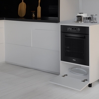 ארון שירות לתנור בילט אין דגם קיסר לבן