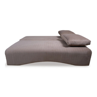 ספה נפתחת למיטה זוגית עם ארגז מצעים דגם מילאנו חום מוקה | תוצרת ישראל