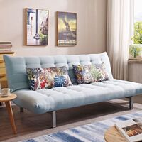 ספה מעוצבת נפתחת למיטה ברוחב וחצי דגם אריס ARIS תכלת