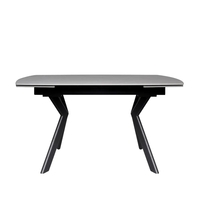 שולחן אוכל אבן קרמית נפתח דגם גפן 140 אבן