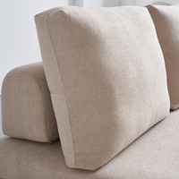 ספה דו-מושבית נפתחת למיטה זוגית דגם קסנדרה CASSANDRA חום בהיר (בז')