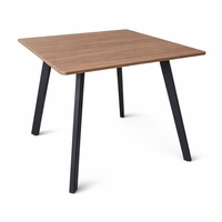 שולחן אוכל מרובע 80×80 דגם יונתן אגוז