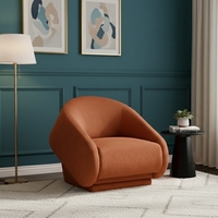 כורסא מעוצבת נפתחת למיטת יחיד דגם פוסטיגה POSTIGA כתום