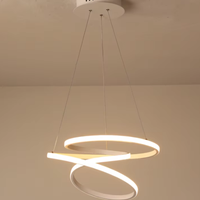 سترو معلق | ثريا حلزونية عصرية 84 واط