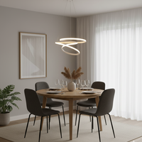 سترو معلق | ثريا حلزونية عصرية 84 واط