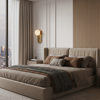 ולנסיה ליקוי | גוף תאורה קיר מודרני - כדור אוניקס ופליז