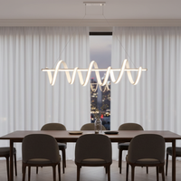 ספירלה | גוף תאורה תלוי ליניארי בעיצוב ספירלה