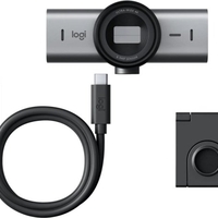 מצלמת רשת Logitech MX Brio 4K Ultra HD - צבע Graphite