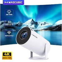 מקרן אנדרואיד תומך 4K כולל WIFI