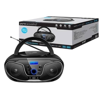 PURE ACOUSTICS רמקול נייד Boombox עם BT BB-960 צבע שחור