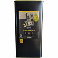 פח שמן זית כתית מעולה קורנייקי 5 ליטר של משק נפתלי