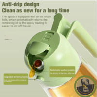 קנקן זכוכית למזיגה וריסוס שמן זית