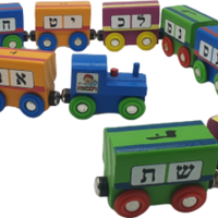 רכבת מגנטית א ב