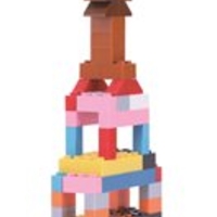 משחק מגנטים משולב עם לגו 116 חלקים PLAYMAGER