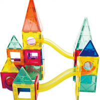 משחק מגנטים לונה פארק 48 חלקים PLAYMAGER