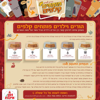 הורים וילדים פותחים קלפים