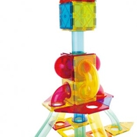 משחק מגנטים לונה פארק 84 חלקים PLAYMAGER