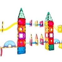 משחק מגנטים לונה פארק 134 חלקים PLAYMAGER