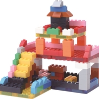 משחק מגנטים משולב עם לגו 116 חלקים PLAYMAGER