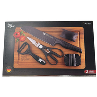 מארז שף 6 חלקים BLACK EDGE
