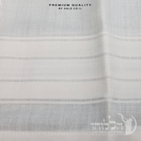 טלית קטן 100% צמר רחלים עם פסים לבנים - ללא פרנזים - 270