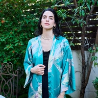 קימונו דנה טורקיזי