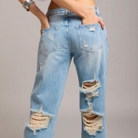 ג'ינס קרעים BACK
