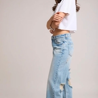 ג'ינס קרעים BACK
