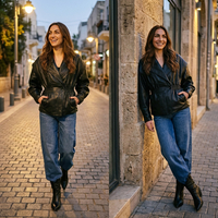 ג'קט עור אלי