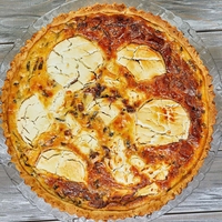 Goat Cheese Quiche