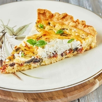 Goat Cheese Quiche