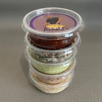 A set of ten small salads (10*125 g)