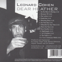 Leonard Cohen – Dear Heather