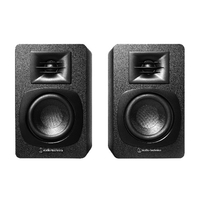 זוג רמקולים מוגברים צבע שחור AUDIO TECHNICA – SP-3X אודיו טכניקה