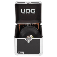 UDG Ultimate Record Case 80 Vinyl קייס קשיח לתקליטים- כסוף