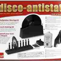 מכונה לניקוי תקליטים Disco antistat כולל נוזל ניקוי