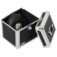 UDG Ultimate Record Case 80 Vinyl קייס קשיח לתקליטים- כסוף