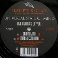 Universal State Of Mind – All Because Of You