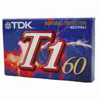 מארז 5 קלטות TDK T1/60