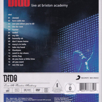 Dido – Live At Brixton Academy DVD